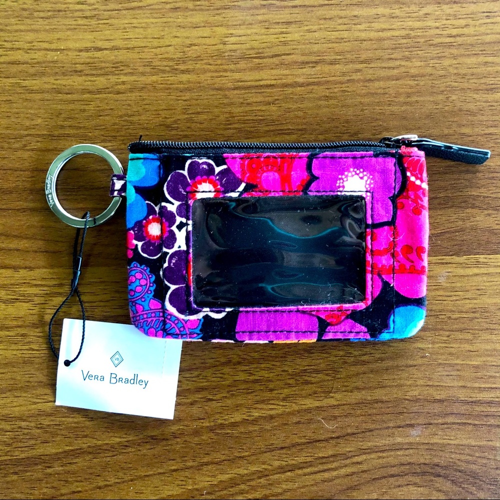 Vera Bradley Zip ID Case NWT